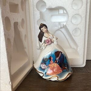 Disney Belle and Beast Figurine - White and Multicolor